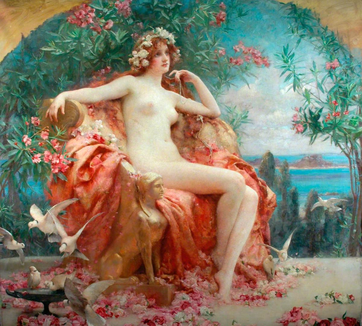 Henrietta Rae - Rose della Giovinezza, Galleria d'Arte di Scarborough
